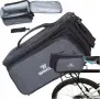 Чисто Нови Дисаги за Велосипед Walfort Trunk Bag (21 Литра), 2 дисаги, 7 литра термо чанта, снимка 3