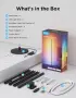 Смарт LED ъглова лампа Govee RGBIC Floor Lamp Basic (1000lm, Черна), снимка 2