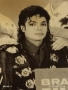 Винтидж снимка картичка на ПОП ИКОНАТА Michael Jackson рядка за КОЛЕКЦИЯ 51188, снимка 2