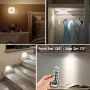 LADYSONS Вътрешни лампи със сензор за движение, безжични LED, 4 броя, снимка 3