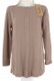 Плетена туника цвят капучино марка PeeKaBoo S/M/L, снимка 3