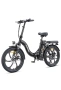 Сгъваемо електрическо колело HillMiles MilePort 1 500W 36V 13Ah, снимка 3