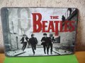 Метална Табела The Beatles Бийтълс Джон Ленън Маккартни рок , снимка 1 - Колекции - 37375812
