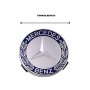 капачки за джанти за мерцедес Mercedes classic 75мм сиви син венец 4 броя, снимка 3