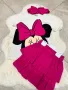 Детски троен комплект Мини Маус циклама🩷 ПОСЛЕДЕН, снимка 3
