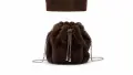 Дамска плетена рокля 6252 с подарък чанта – Chocolate Brown, снимка 4