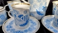 Нов неупотребяван Български порцеланов сервиз за кафе от старото производство , снимка 6