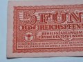 Рядка WW2 GERMANY 5 Райхфенинга Вермахт 1944, снимка 2
