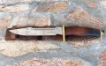 Ловен нож ръчна изработка, снимка 3