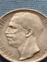 Сребърна монета 0.835 проба 10 лири 1927г. Италия Виктор Емануил трети 39634, снимка 8