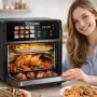Дигитален фритюрник с горещ въздух 16L 2400W TOBI, снимка 1