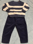 Джинси/дънки с пуловер ZARA, 92 (18-24), снимка 3