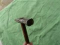  Стар ръчно кован каменарски чук - 180 , снимка 3
