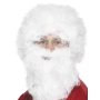 4219 Комплект перука и брада на Дядо Коледа, снимка 1 - Други - 42765364