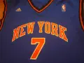 Carmelo Anthony New York Knicks NBA Jersey  #7 баскетболна тениска маркова на Адидас размер Л, снимка 3
