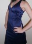 Дамска елегантна рокля в лилаво, снимка 1 - Рокли - 24852200