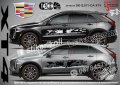 CADILLAC XT4 стикери надписи лепенки фолио SK-SJV1-CA-XT4, снимка 1 - Аксесоари и консумативи - 43611542