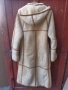 Красив стилен дамски кожух - агнешка кожа, снимка 5