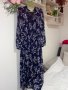 Разкошна феерична нова дълга елегантна романтична рокля Reaerved флорален нежен принт цветя , снимка 15