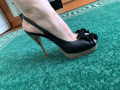 Дамски обувки с ток , снимка 1 - Дамски обувки на ток - 34130164