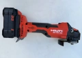 Hilti AG 6D-22 Nuron - Безчетков ъглошлайф с SensTech 2x22V 5.10Ah като нов!, снимка 6