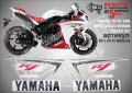 Ямаха Yamaha R1 2007 надписи стикери лепенки фолио мотор MSYR1-1, снимка 14