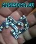 Нови 10 бр. малки габаритни крушки за арматурно табло T5 3SMD LED супер ярък 3030 LED вътрешно освет, снимка 6
