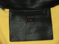 Малка черна нова чанта естествена кожа, снимка 9