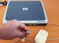 ⭐Продавам уникален ретро лаптоп HP Pavilion ze4700 с ДВА Windows XP и РАБОТЕЩ сериен порт COM1⭐, снимка 2