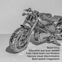 3D метален пъзел МОТОР Комплекти Направи си сам за тийнейджъри Мъже Хобита Игра 3Д пъзели, снимка 3 - Колекции - 42295104
