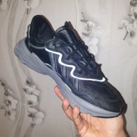 оригинални кожени маратонки ADIDAS OZWEEGO CORE BLACK номер 43 1/3, снимка 10 - Маратонки - 41497630