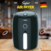 Фритюрник с горещ въздух Air Fryer Voltz V51980L, 1000W, 2 литра, 80-200 C, Таймер,, снимка 2 - Фритюрници - 42655199