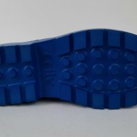 Ccilu - Дамски гумени ботуши Buker, сини, размер 37 / стелка 23 см./.                       , снимка 9 - Дамски апрески - 39706517
