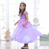Разкошна Рокля на Принцеса София , снимка 8 - Детски рокли и поли - 38415599