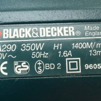 Black Decker KA290 - Лентов шлайф 350W, снимка 5 - Други инструменти - 44349262