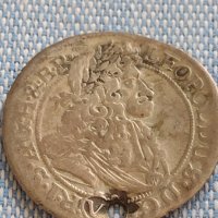 Сребърна монета 6 кройцера 1687г. Леополд първи Бреслау Селезия 24948, снимка 5 - Нумизматика и бонистика - 42930027