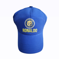 Шапка Кристиано Роналдо Ал Насър Син цвят Спортна Футболна шапка , снимка 1 - Футбол - 44768872