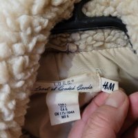 H&M oversized пухено палто,бежево, снимка 17 - Палта, манта - 39603398
