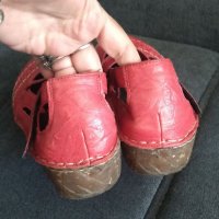 Червени ортопедични обувки "Riker"® antistress, снимка 4 - Други - 37389592