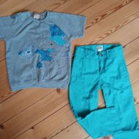 качествени дрешки Tom Tailor, Name it, Molo и др. панталони, блузи и яке, снимка 2 - Детски комплекти - 32178771