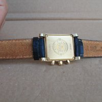 Швейцарски ръчен мъжки часовник "Longines'' хронограф кварц 18 карата , снимка 6 - Мъжки - 40566435