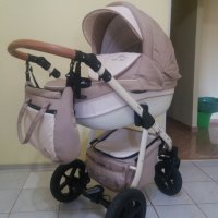Бебешка количка Pepe Eco 3 в 1, снимка 6 - Детски колички - 42608717