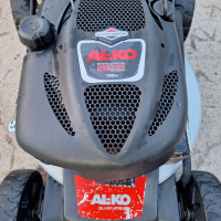 Косачка ALKO големи гуми 6 к.с. самоходна мулчираща с кош, снимка 3 - Градинска техника - 44699848