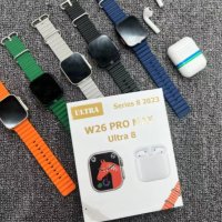 Комплект Smart часовник + TWS слушалки W26 Pro Max ULTRA   , снимка 1 - Мъжки - 42258440