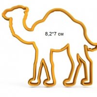 Камила Пластмасов резец форма фондан тесто бисквитки, снимка 1 - Форми - 36932306