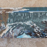Картина от кристали, Simply Dots 72 x 40см, 35420 бр кристали в кутия, Езерото Брайес, снимка 2 - Пана - 39862618