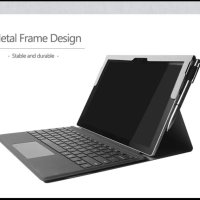 FLip Калъф за Microsoft Surface Pro 7 2019 /Pro6 2018 Автоматично заспиване/събуждане с държач за пи, снимка 2 - Лаптоп аксесоари - 44145202
