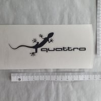 3бр. стикери, лепенки Sticker Audi quattro gecko 002, снимка 8 - Части - 38043235