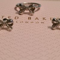Ted Baker обеци и пръстен , снимка 4 - Бижутерийни комплекти - 44227208