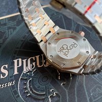 Дамски часовник AUDEMARS PIGUET rose gold quartz 33mm батерия клас 5А+, снимка 8 - Дамски - 38083136